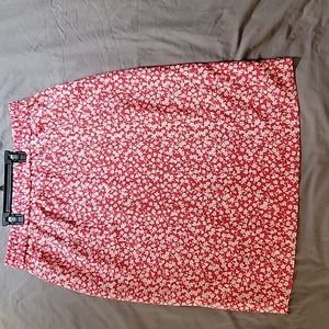 J.Crew Midi Floral Skirt